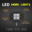 LED Work Light | 3.5 Inch 40 Watt Flush-Mount Reverse Light.